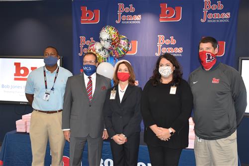 Superintendent Nichols with Bob Jones Administrative Team Superintendent Nichols with Bob Jones Administrative Team